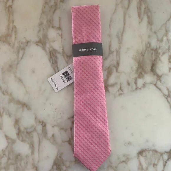 Michael Kors Men's Nassau Geo-Print Tie - NWT - Picture 2 of 4
